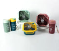 Urban Bento & Sip" Lunch Box and Tumbler Set