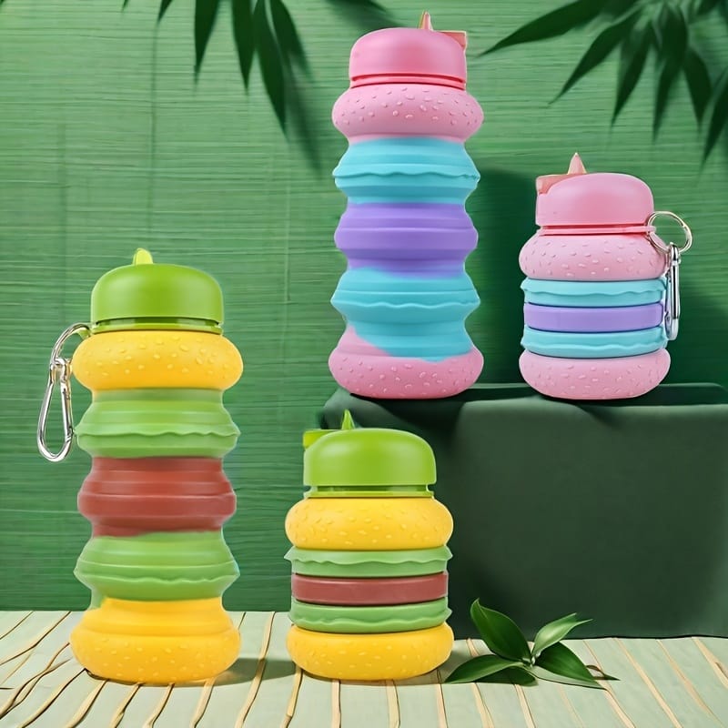 Silicone Foldable Water Bottle