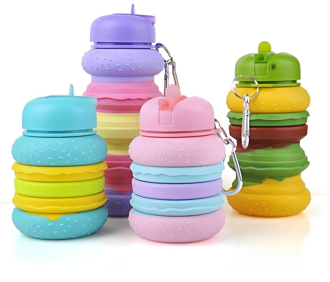 Silicone Foldable Water Bottle