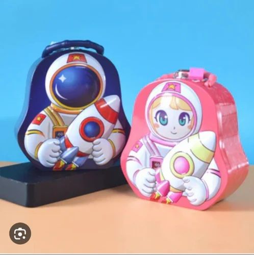 Piggy Bank with Lock and Key for Kids