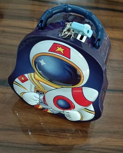 Piggy Bank with Lock and Key for Kids