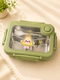 Lunch Box with Transparent Lid and Pressure Air Vent