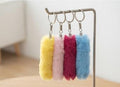 Soft Faux Fur Animal Tail Keychain