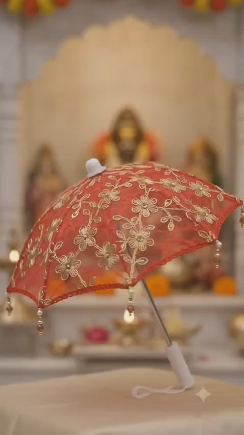 Divine Grace Decorative & Kanha Ji Umbrella