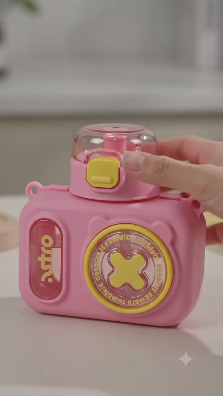 Camera Shaped Bottle