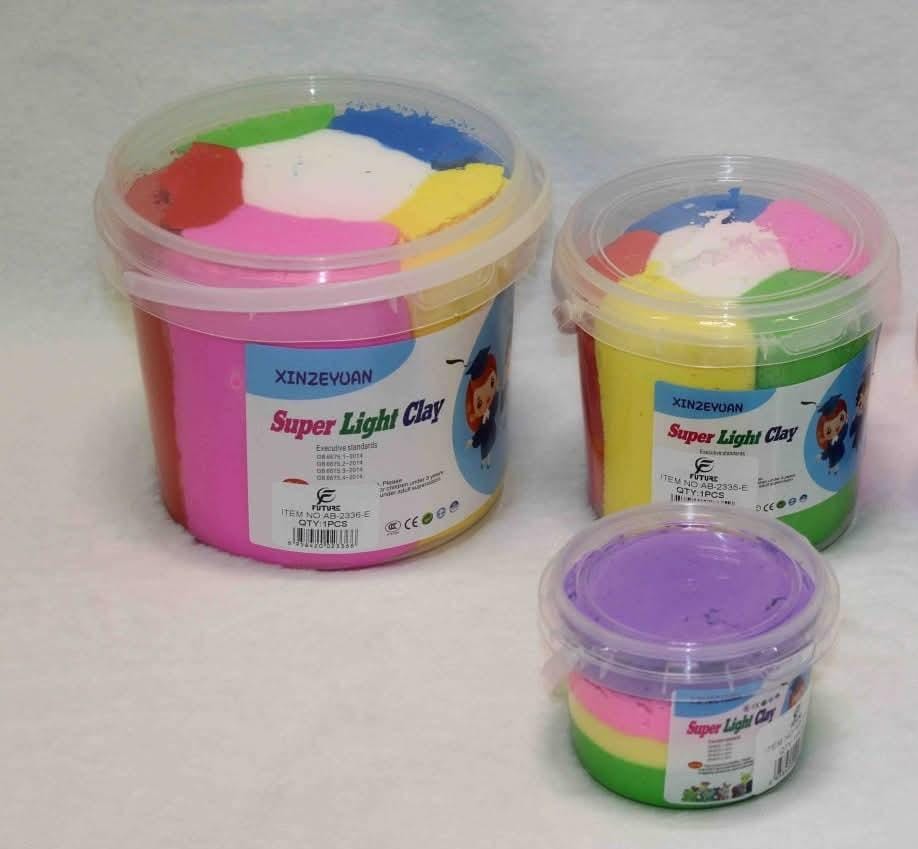 5-in-1 Super Light Air-Dry Clay Bucket Set