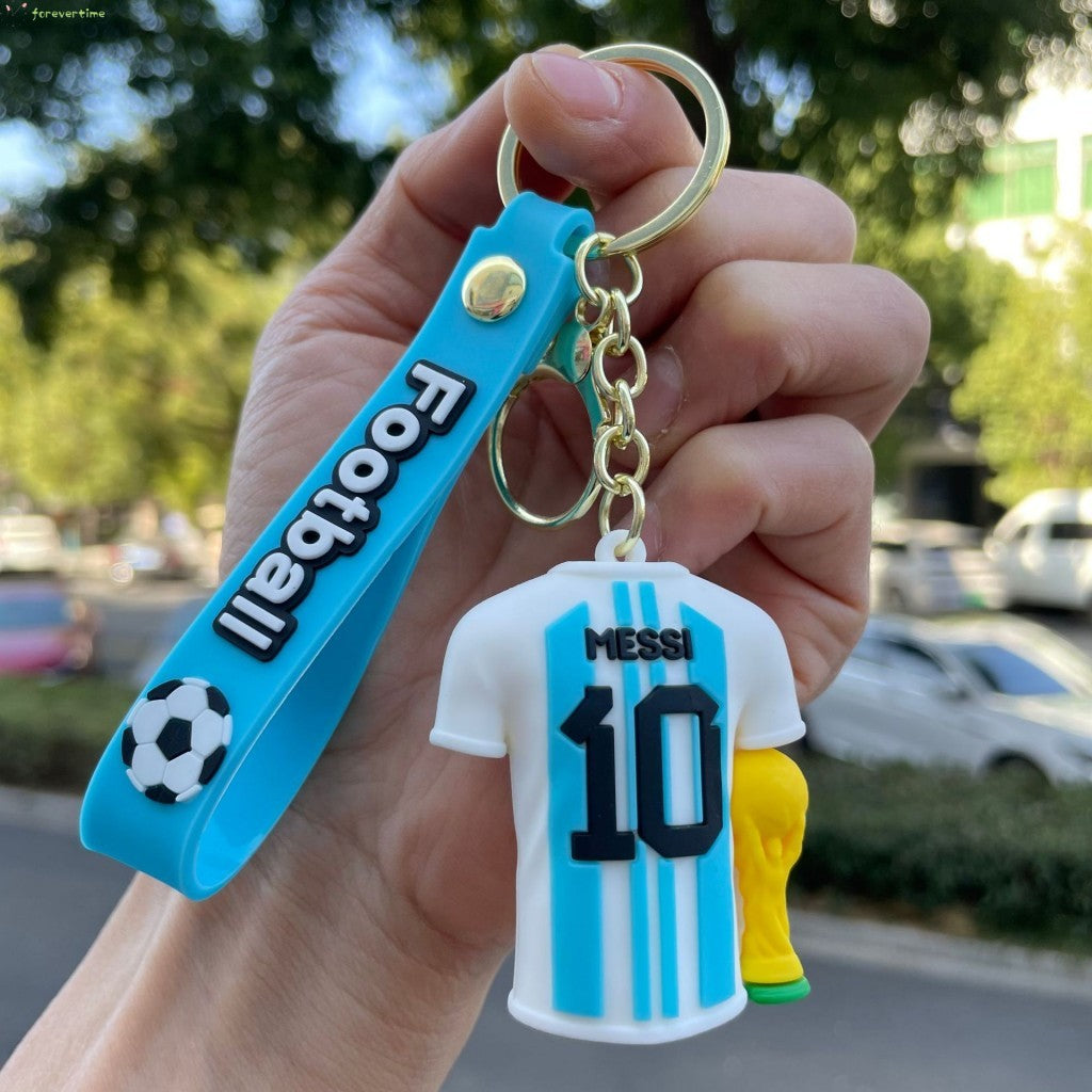 Football Jersey Shaped Mini Kit Keychain || Random Jersey