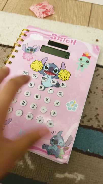 2-in-1 Smart Planner Diary with Integrated Calculator