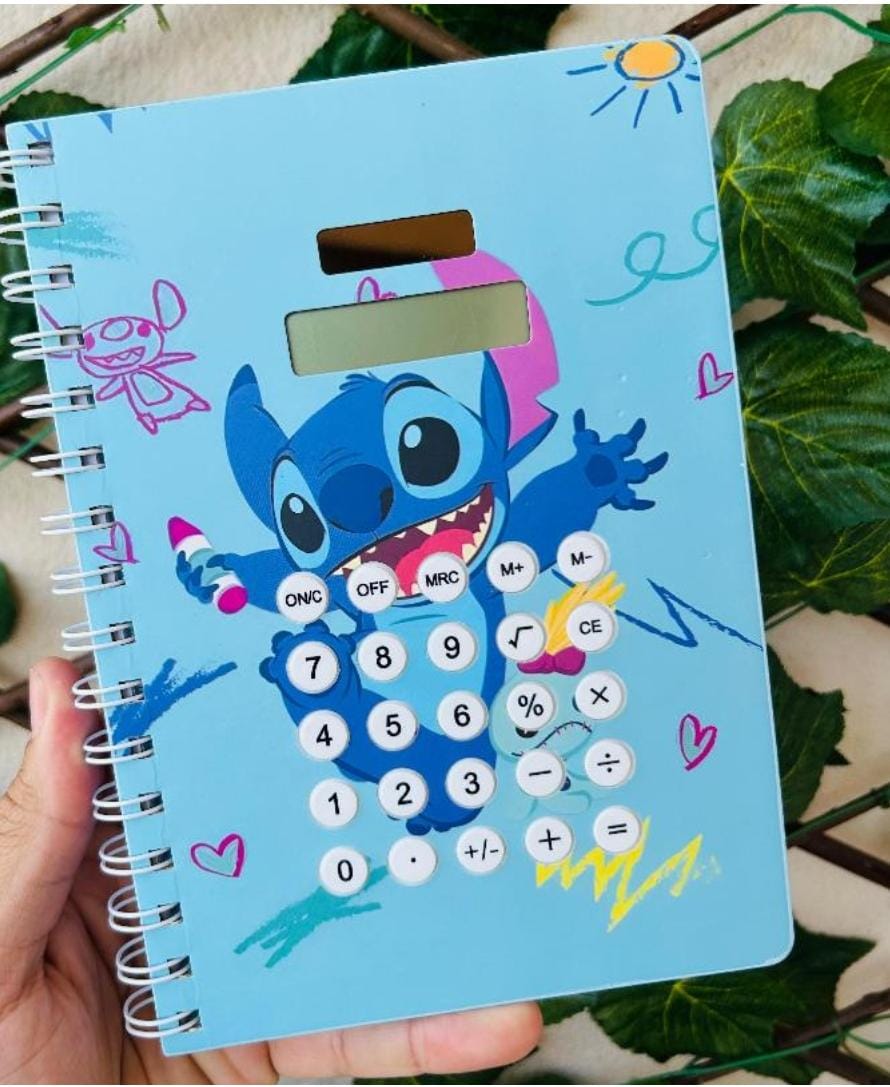 2-in-1 Smart Planner Diary with Integrated Calculator