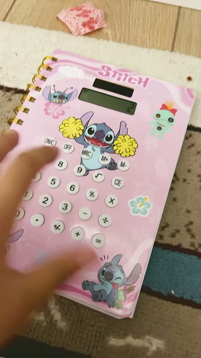 2-in-1 Smart Planner Diary with Integrated Calculator