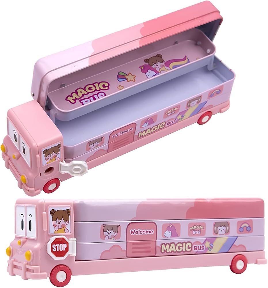Magic Bus Pencil Box