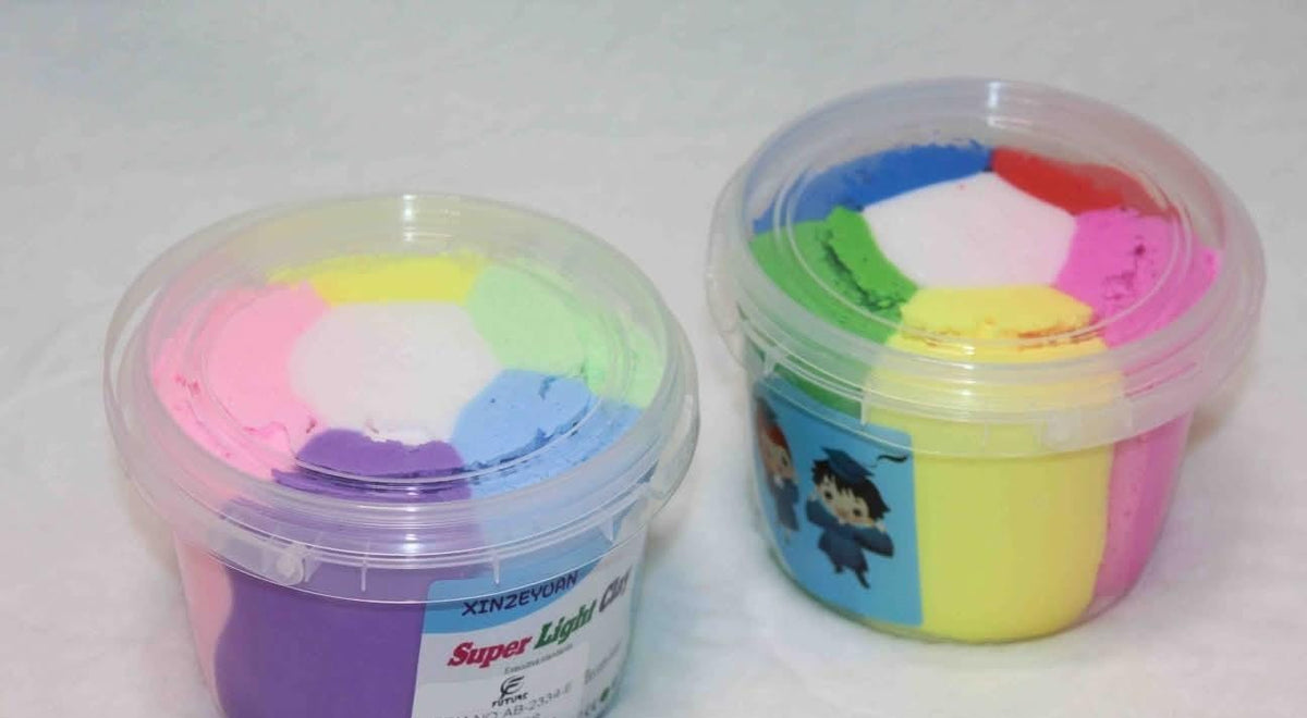 5-in-1 Super Light Air-Dry Clay Bucket Set
