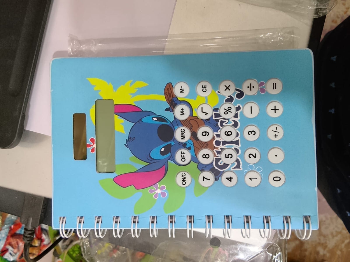 2-in-1 Smart Planner Diary with Integrated Calculator