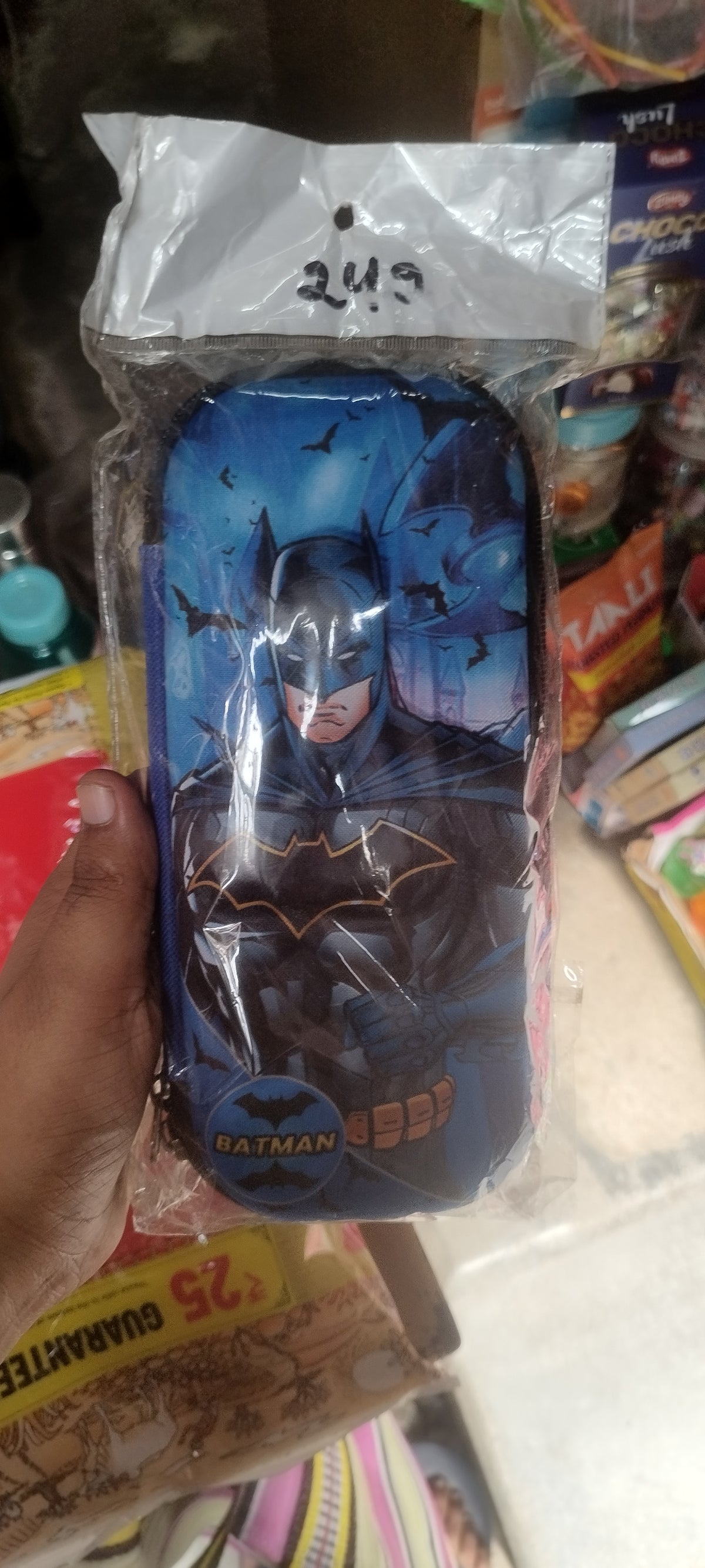 Batman 3D Embossed Hardtop Pencil Case