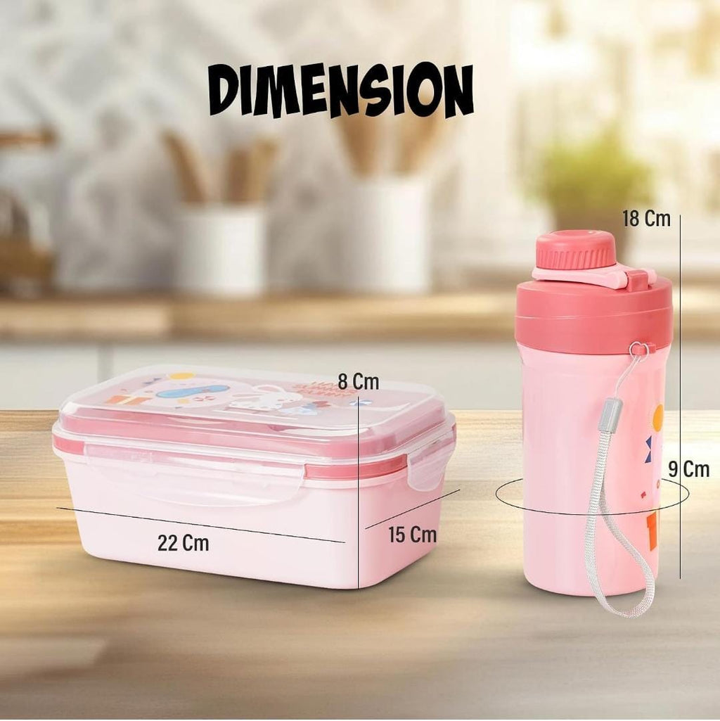 Happy Summer Lunch Box & Water Bottle Set