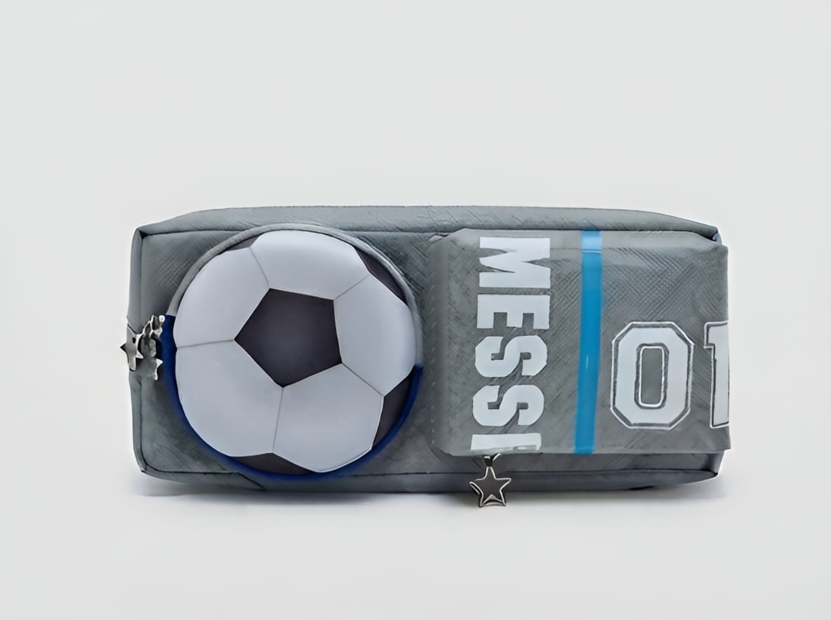 3D Football Pencil Box